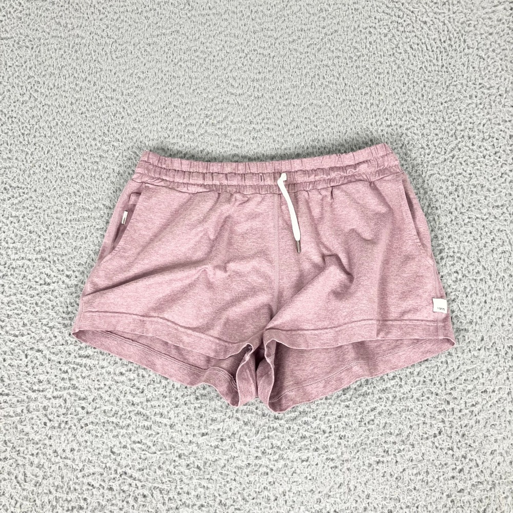 Vuori  Shorts Womens M Pink Halo 2.0 Performance Stretch Athleisure Drawstring